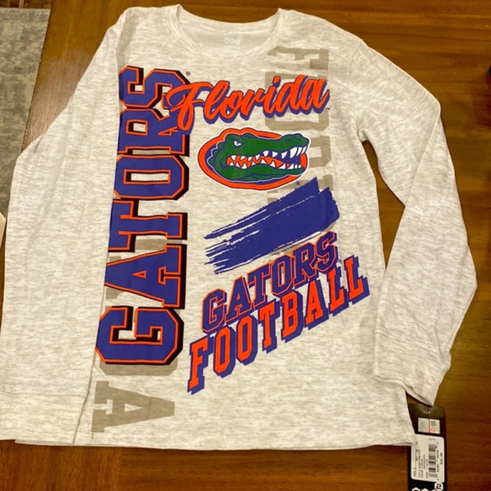 NWT Florida Gators Football Gen2 Girls 14/16 Top